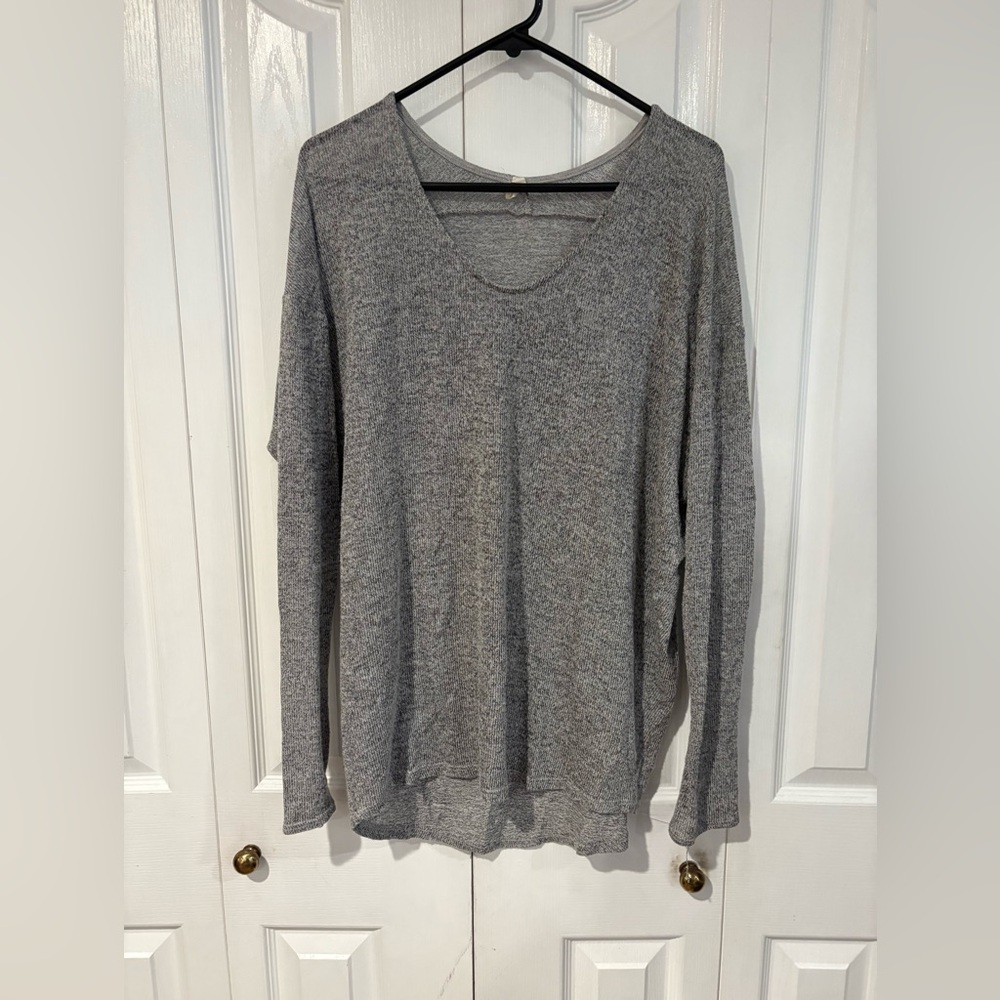 Audrey Gray Long Sleeve Tee